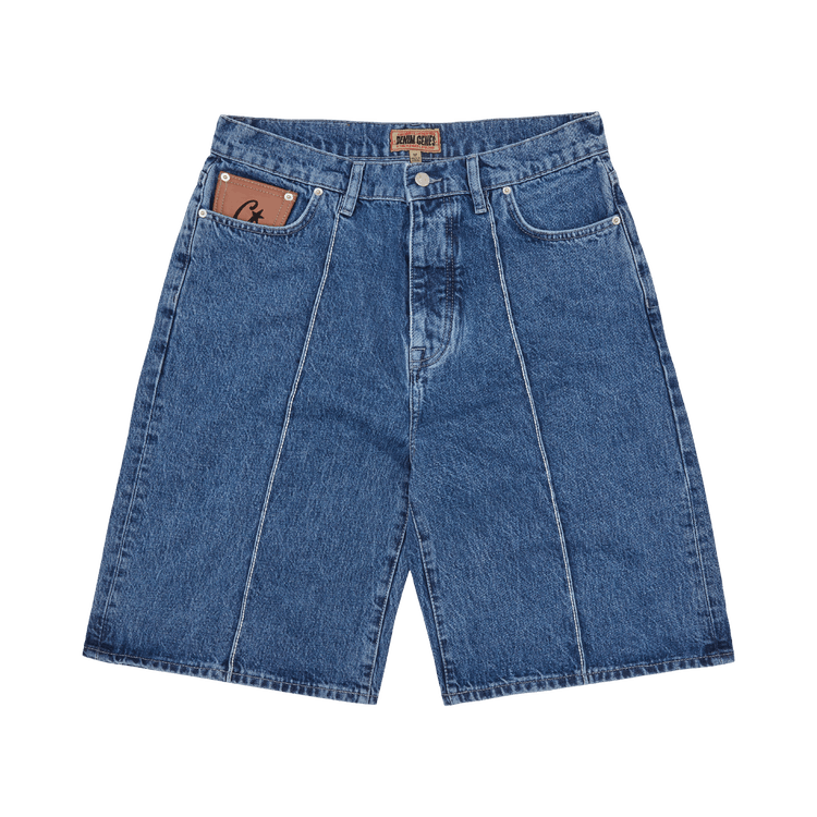Corteiz C-Star Denim Short "Midwash"