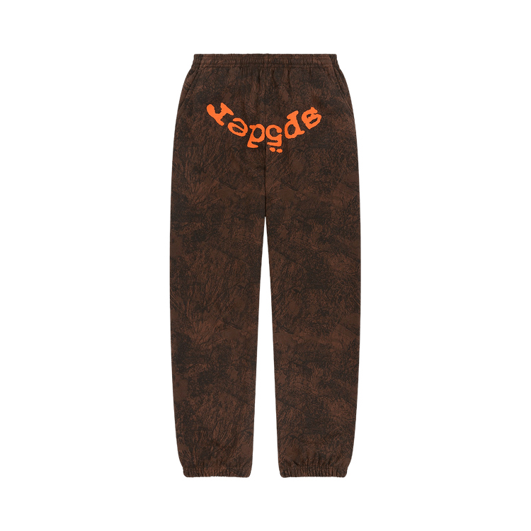 Sp5der T&F Tree Camo Sweatpant "Brown"