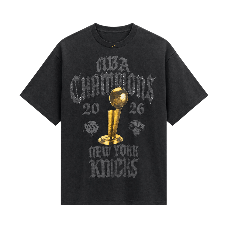 Nike 2025/26 New York Knicks NBA Championship "Coal Black"