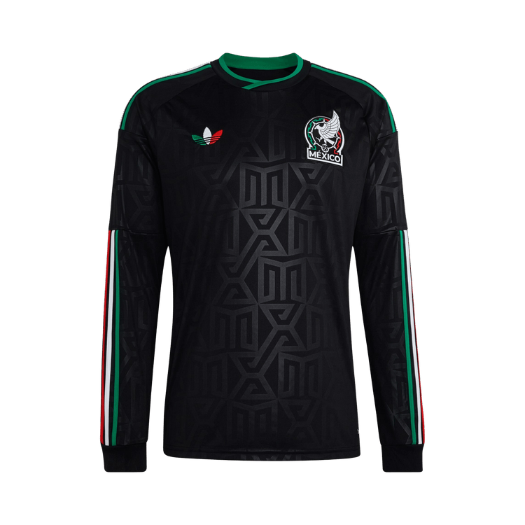 Adidas Mexico Third Long-Sleeve Jersey #26 "Black"