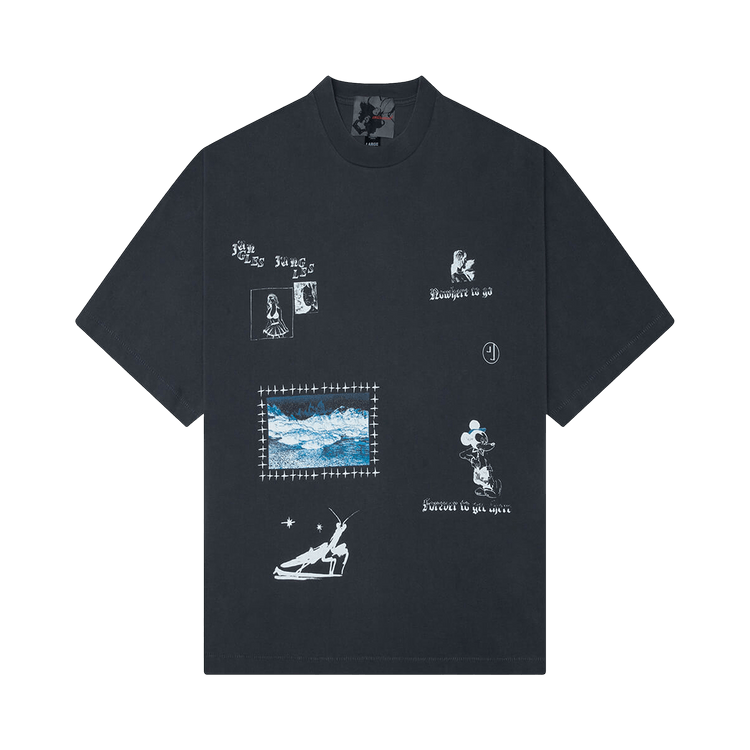 Jungles No Where To Go Tee "Vintage Blue"