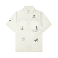 Jungles No Where Button Up "Birch"