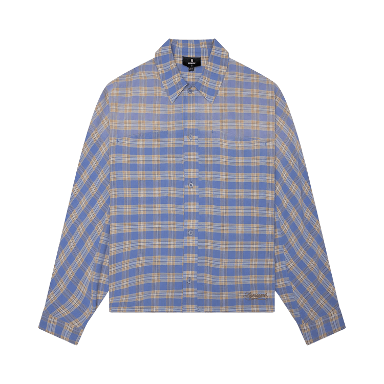 Represent Clo Santa Monica Flannel "Drift Blue"