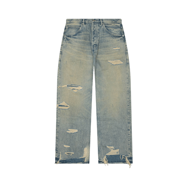 PURPLE BRAND Antique Destroyed Tinted "Light Indigo"