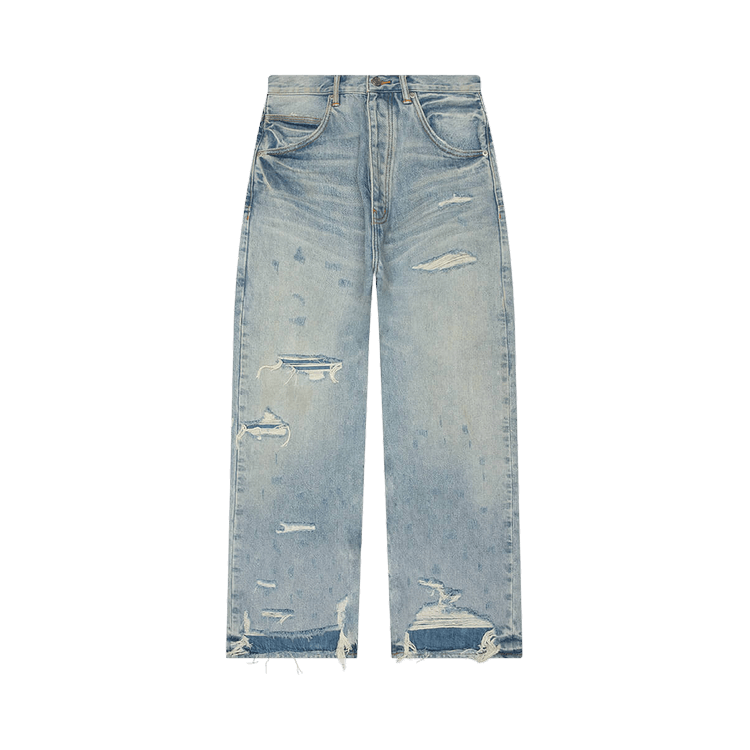PURPLE BRAND Lucca Destroyed "Light Indigo"