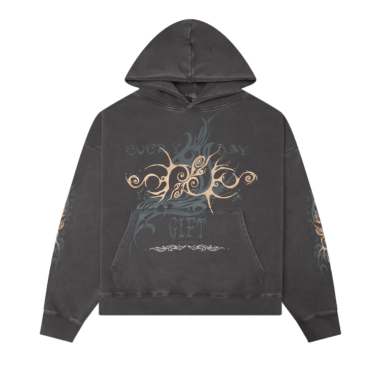 Jungles Tribal Gift Hoodie "Vintage Grey"