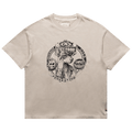 Honor The Gift Progress Over Perfection Short-Sleeve Tee "Cream"