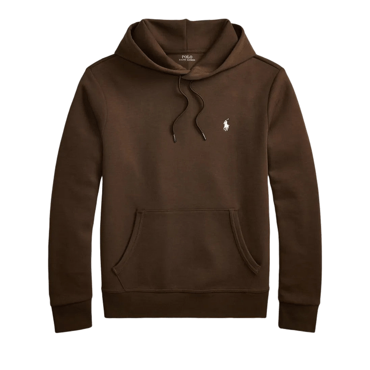Polo Ralph Lauren Long-Sleeve Double Knit Tech Hoodie "Nutmeg Brown"