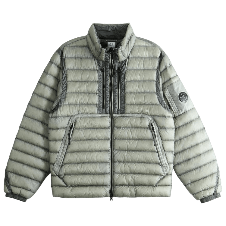 C.P. Company D.D. Shell Lens Down Jacket "Flint Grey"