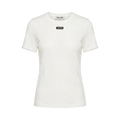 Miu Miu Pointelle Manica Corta "Bianco"