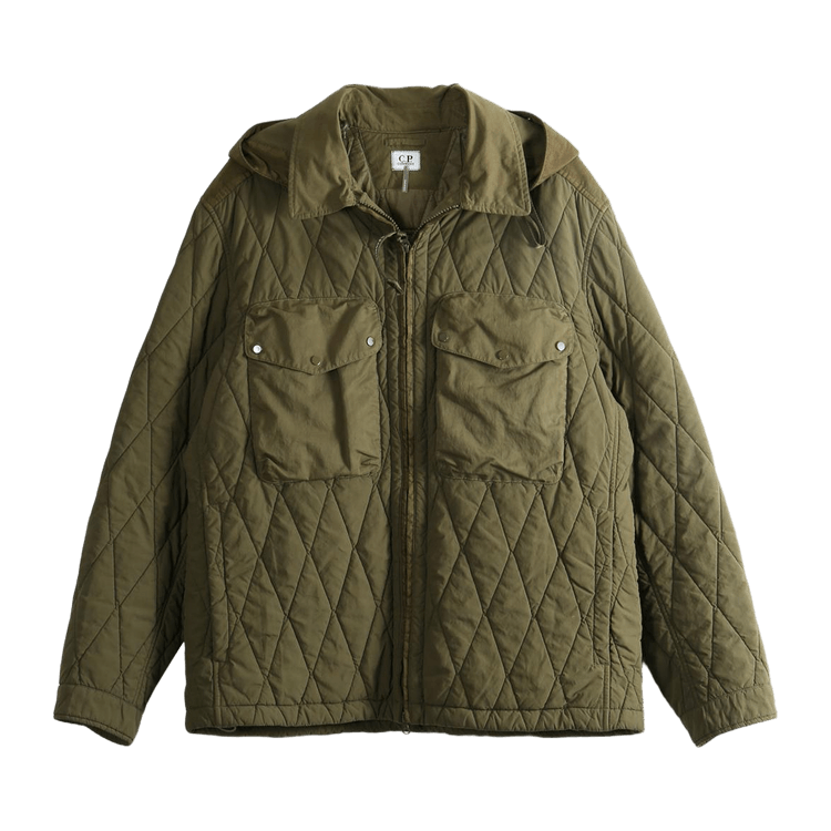C.P. Company GD Liner Mixed Goggle Jacket "Ivy Green"