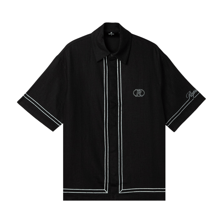 Represent Clo Border Shirt "Jet Black"
