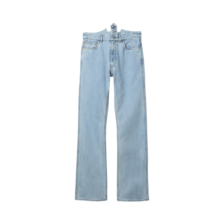 Coperni x Disney Crown Jeans "Blue Bleached"