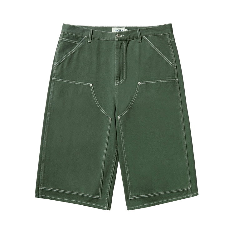 Awake NY Double Knee Jort "Green"