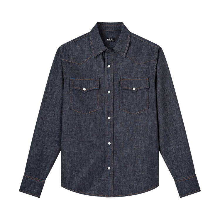 A.P.C. Chemise Western "Indigo"
