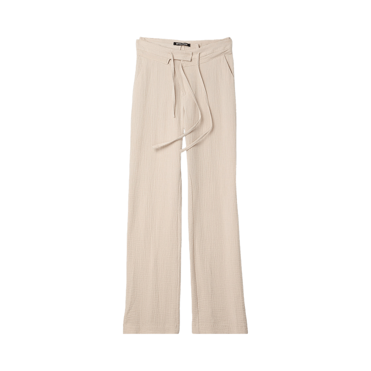 Ottolinger Double Fold Mousseline Suit Pants "Stone"