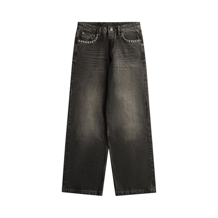 Ksubi Maxx Onyx Stud Jean "Black"