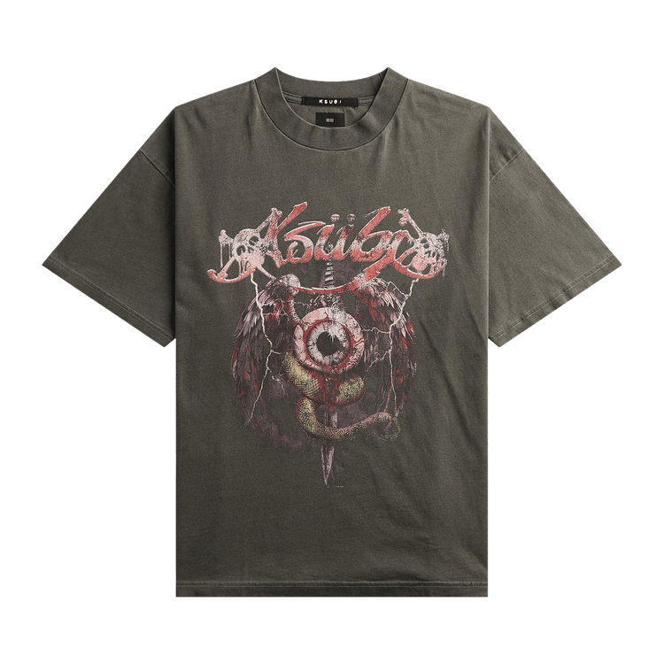 Ksubi Legend Ekcess Short Sleeve Tee "Charcoal"