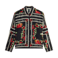 Kith Women Siena Cherry Button Up Shirt "Black"