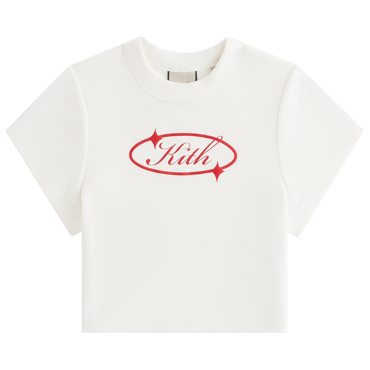 Kith Women Corvin Kith Gleam Cap Sleeve Tee "White"