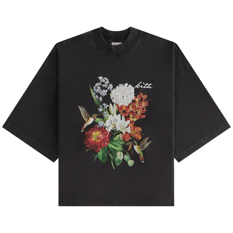 Kith Women Ruben Bouquet Floral Tee "Black"