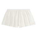 Kith Women Sashi Sheer Pleated Short "White"