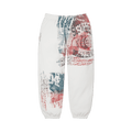Supreme Overprint Sweatpant "White"