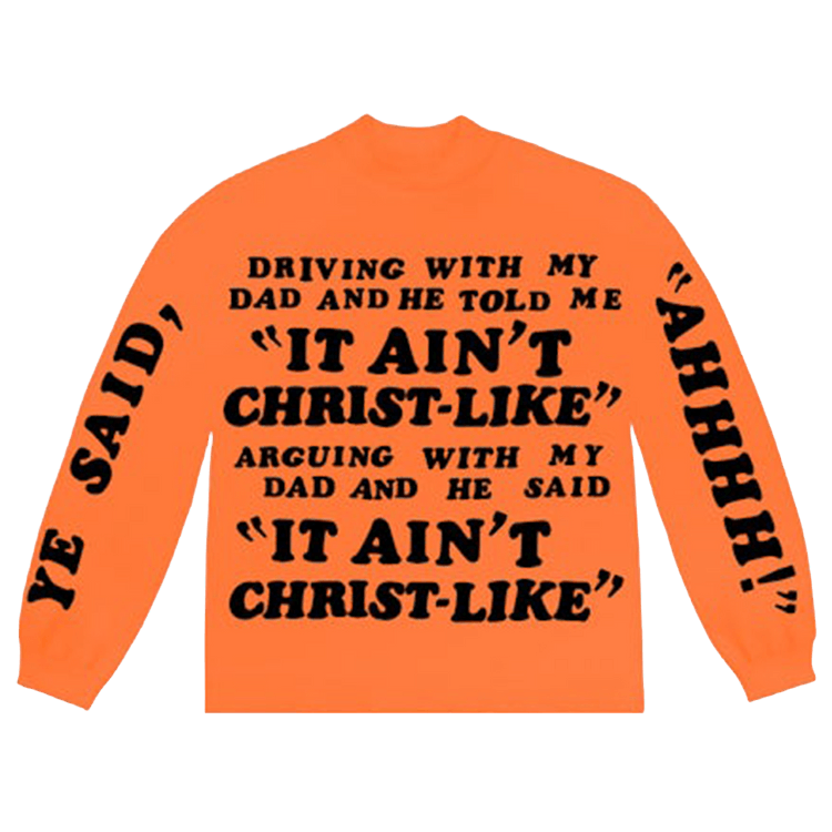 Cactus Plant Flea Market For JIK Longsleeve T-Shirt "Orange"
