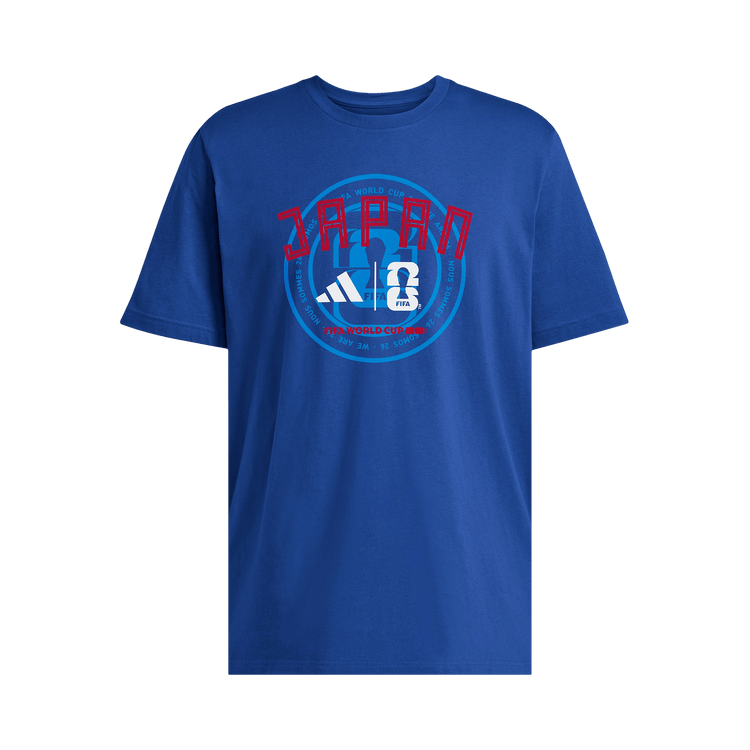 Adidas FIFA World Cup 26 Qualifier Tee Japan "Royal Blue"
