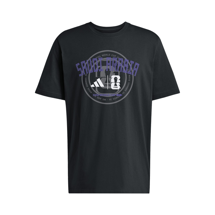 Adidas FIFA World Cup 26 Qualifier Tee Saudi Arabia "Black"