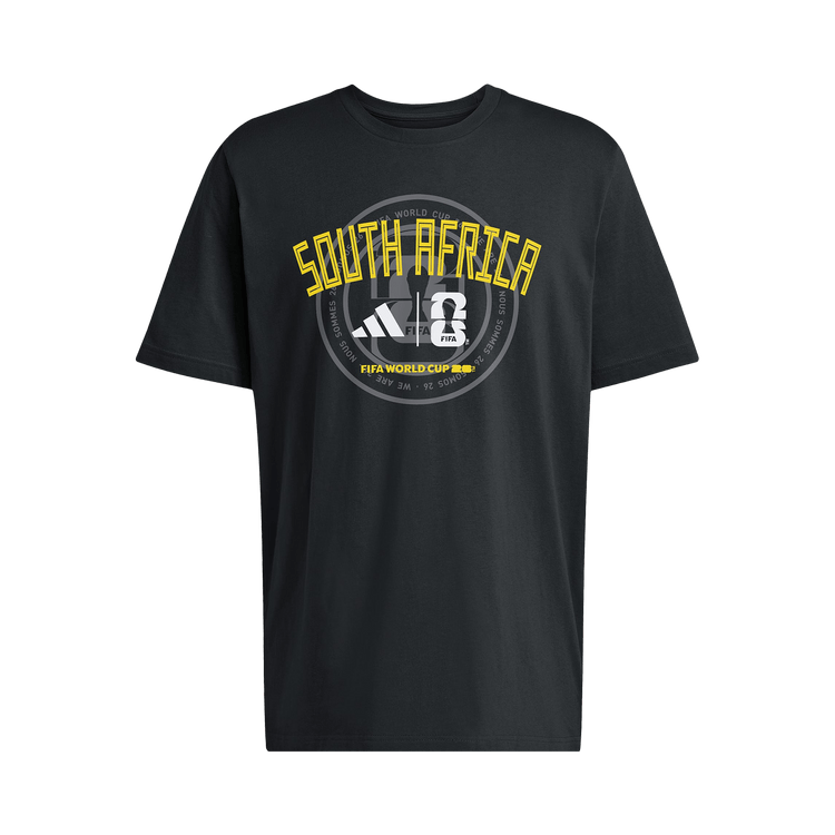 Adidas FIFA World Cup 26 Qualifier Tee South Africa "Black"
