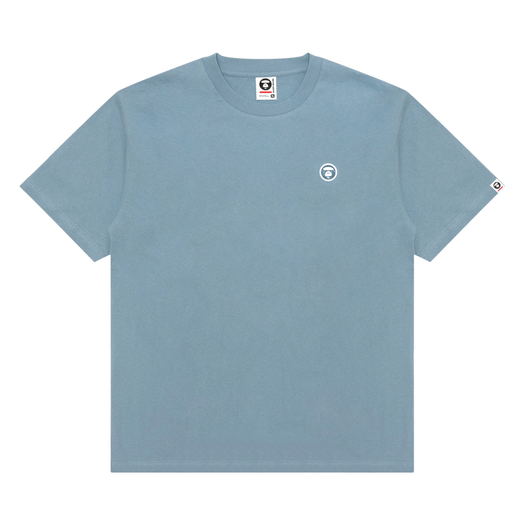 AAPE AAPENOW Moonface Tee "Blue/Grey"