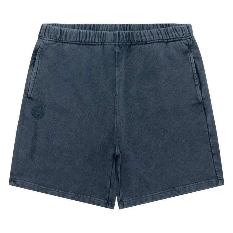 AAPE AAPENOW Moonface Sweat Shorts "Navy/Light"