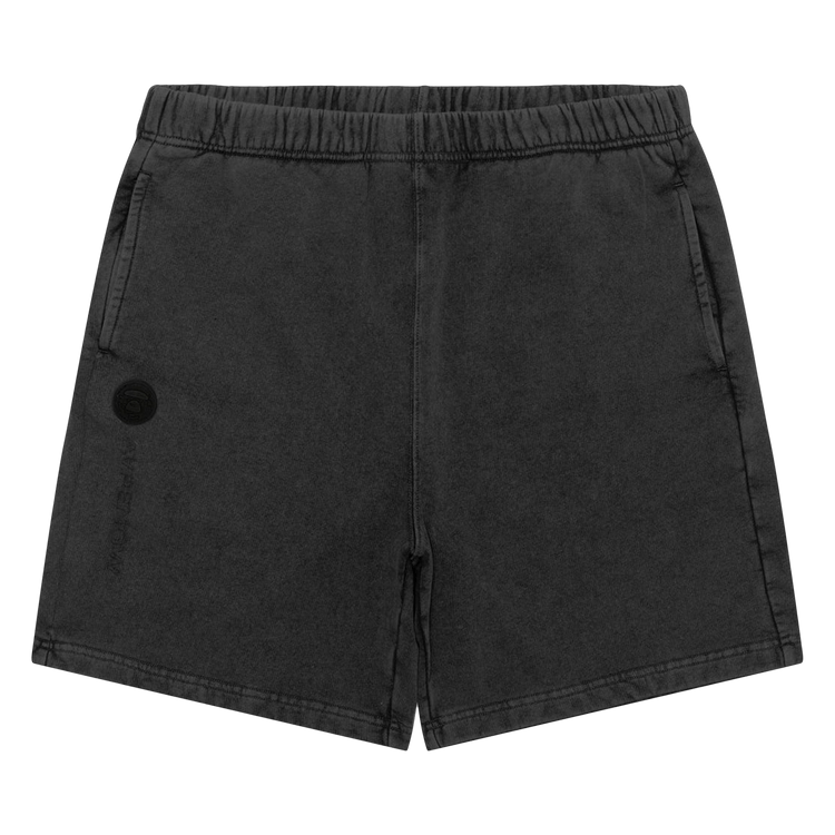 AAPE AAPENOW Moonface Sweat Shorts "Black/Light"