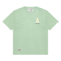 AAPE Sports Letter Patch Tee "Green/Heather"