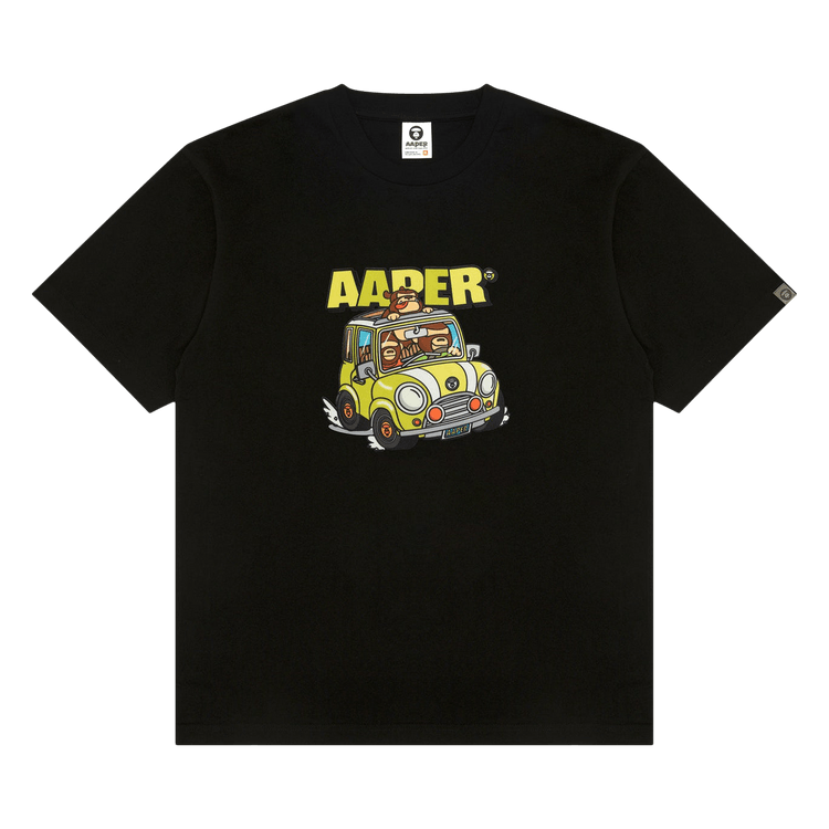 AAPE AAPER Graphic Tee "Black"
