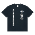 AAPE AAPEUNVS Unvs Logo Tee "Navy/Dark"