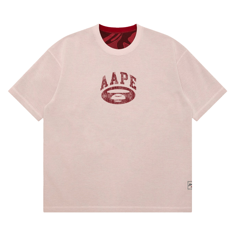 AAPE Moonface Logo Tee "Ivory"