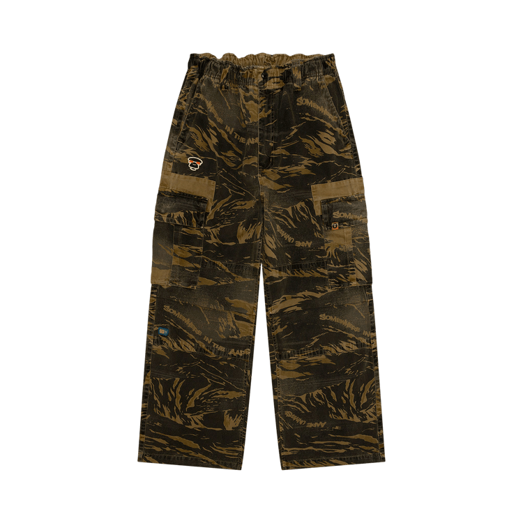 AAPE AAPEUNVS Unvs Camo Pants "Blue/Yellow"
