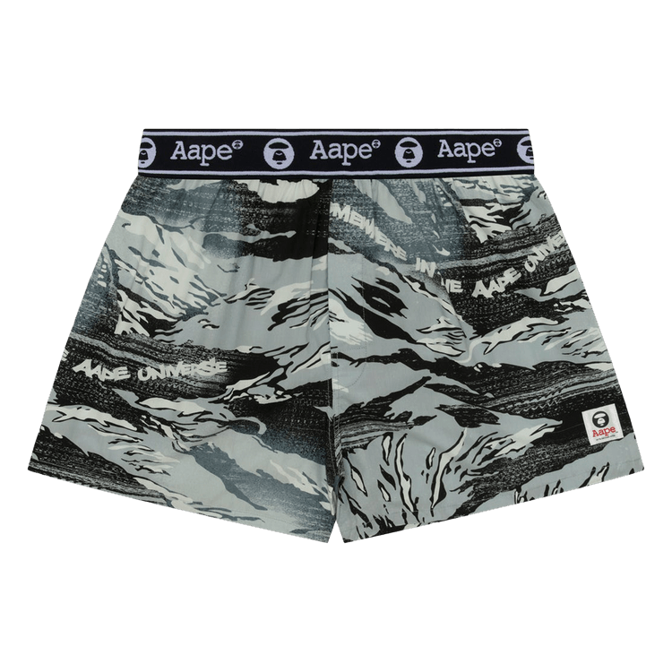 AAPE Camo Boxers "Black/Grey"