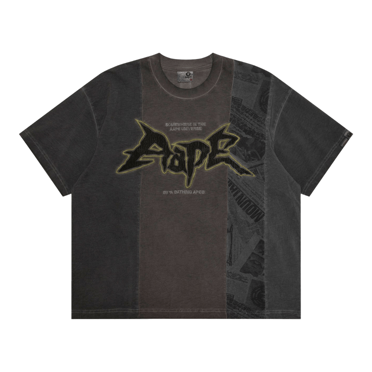 AAPE Logo Graphic Tee "Black/Light"