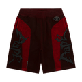 AAPE Embroide Sweat Shorts "Red/Light"