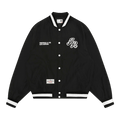 AAPE Sports Logo Varsity Jacket "Black"