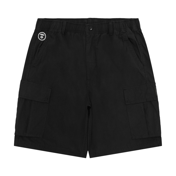 AAPE AAPENOW Moonface Cargo Shorts "Black"