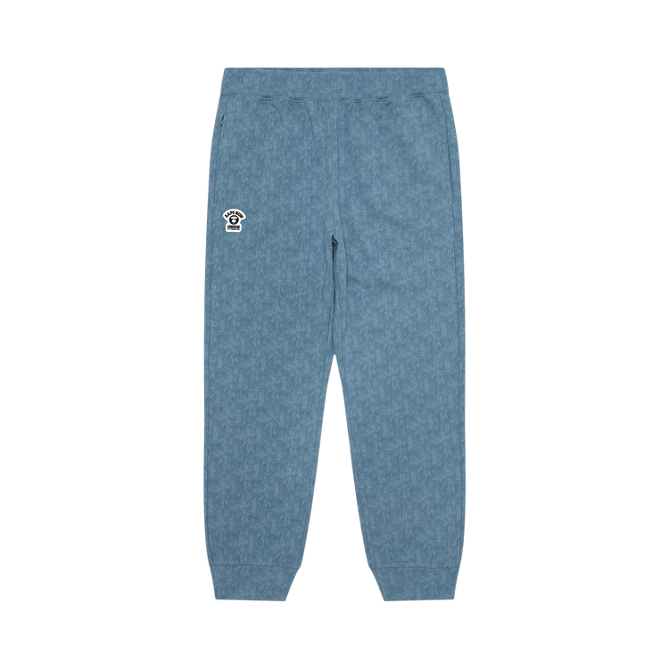AAPE AAPENOW Jogger Sweat Pants "Blue/Grey"