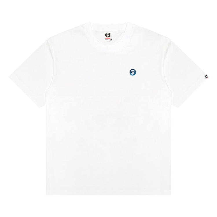 AAPE AAPENOW Moonface Tee "White"