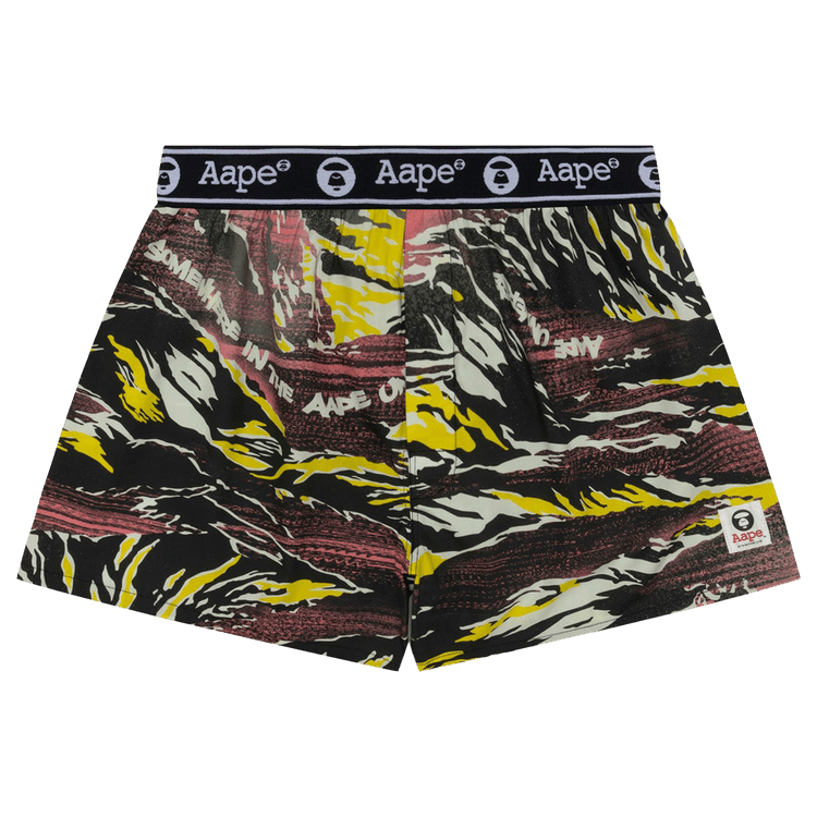 AAPE Camo Boxers "Pink/Yellow"