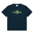 AAPE AAPEUNVS Unvs Graphic Tee "Navy"