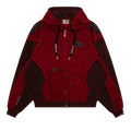 AAPE Moonface Zip-Up Hoodie "Red/Light"