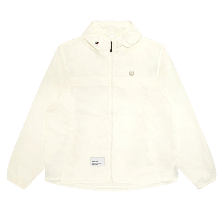 AAPE AAPENOW Moonface Windbreaker "Ivory"